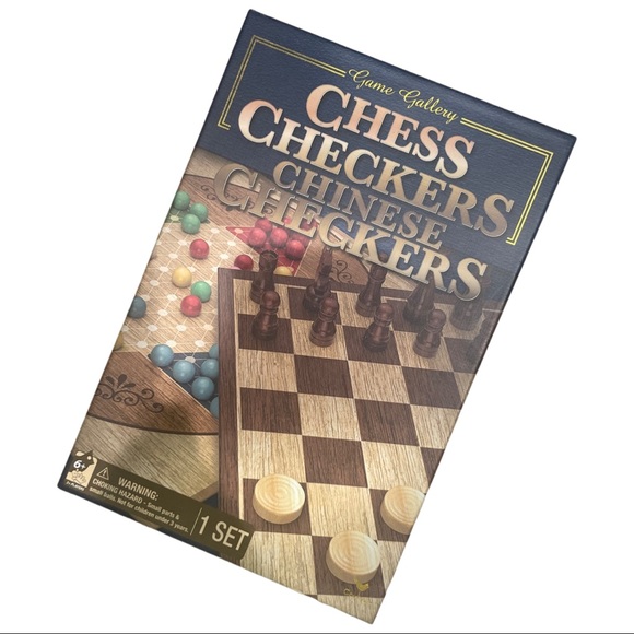 New Checkers/Chinese checkered board game - Picture 1 of 2